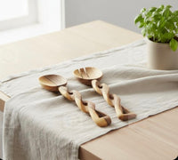 Handmade Olive Wooden Salad Set