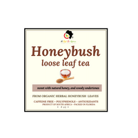 Organic Honeybush Tea - Loose Leaf in pouch and canister