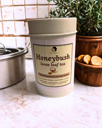 Organic Honeybush Tea - Loose Leaf in pouch and canister