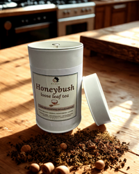 Organic Honeybush Tea - Loose Leaf in pouch and canister