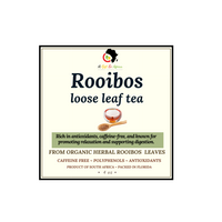 Organic Certified Rooibos Tea  - Loose Leaf in Canister