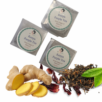 Kenya Purple Tea with Ginger and Hibiscus - Dry Tea Bags