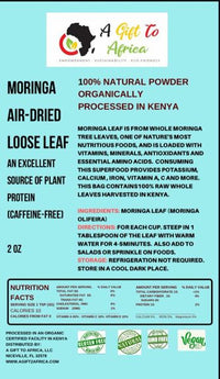 Moringa Loose Leaf Tea